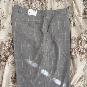 Express Gray Windowpane Men's pants